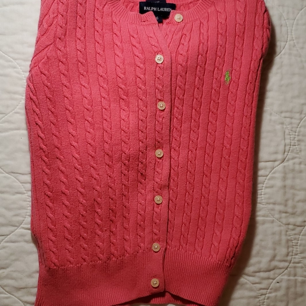 Girls Polo Sweater